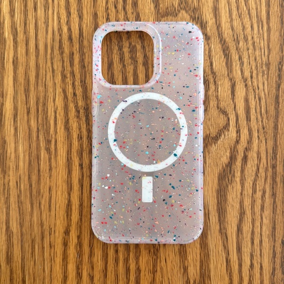 IPhone 13 Pro Otterbox Core Series Case with Mag Safe - White Funfetti - Picture 1 of 5